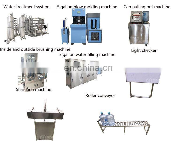 Automatic 5 Gallon Bottle Water Bottling Plant / Production Line / Filling Machine hot sell 19.8l spring water filling machine