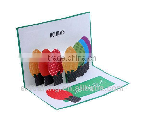 handmade greeting card pop up card 3d card