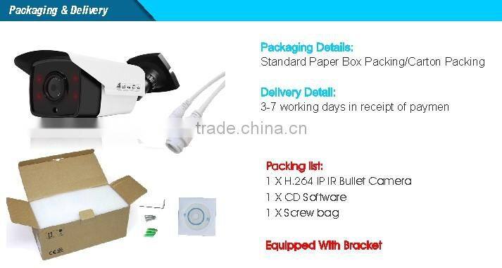 SONY IMX322 1080P 2MP 4pcs array leds IP Camera ONVIF Waterproof Outdoor IR CUT Night Vision P2P Plug and Play free shipping