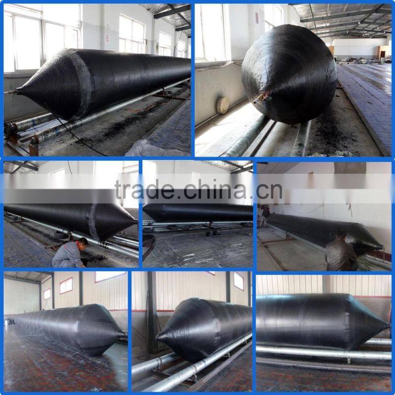 luxiang brand anti-ageing Pneumatic Launching Ship Airbag