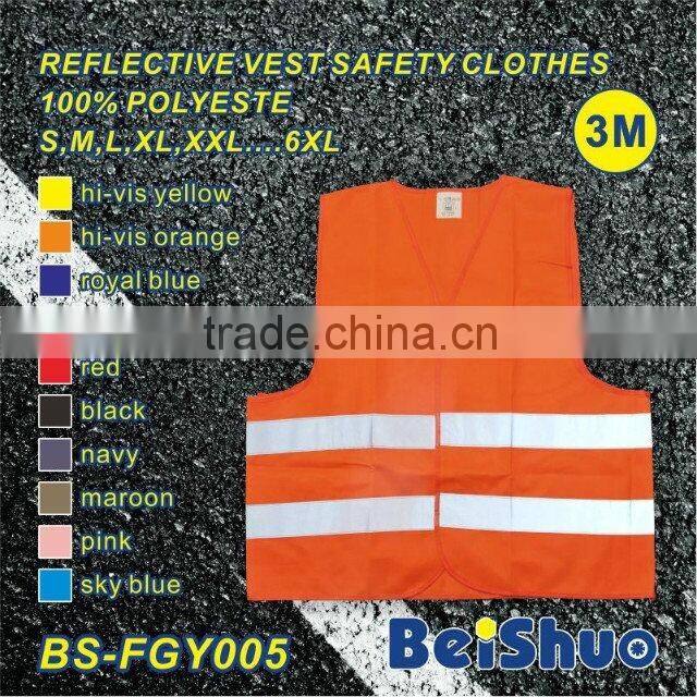 Reflective Conspicuity Vest Warning Safety Clothes