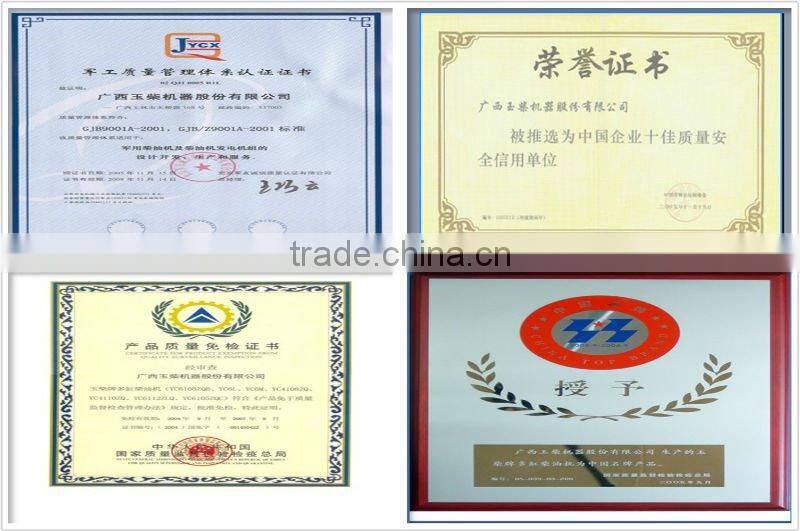 YuChai Diesel generator set 120GF 6 Cylinder YC6B180L-D20