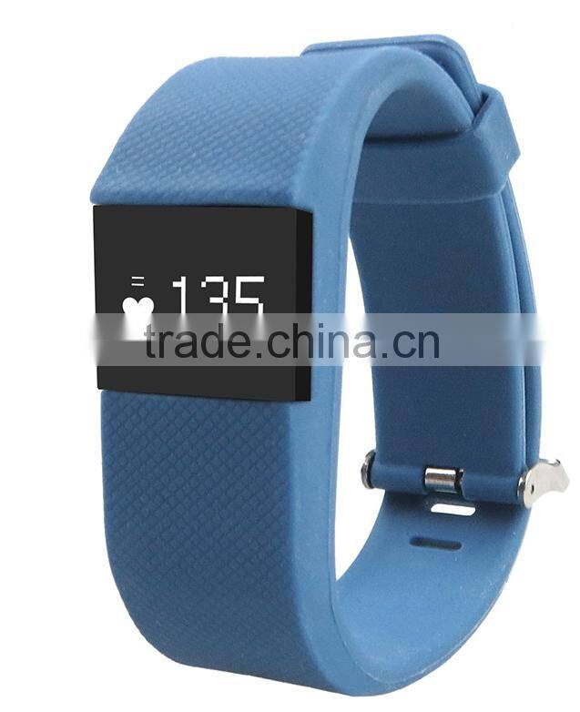 Smart Wristband with Continuous Heart Rate Monitoring and Activity Fitness Tracker,Bluetooth Sport Smart Bracelet Watch tw64