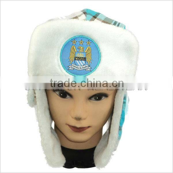 2013 latest custom design camouflage artificial winter caps and lei feng caps
