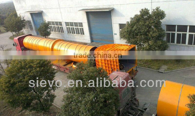 Rotary dryer drawing / Fertilizer coating machine / Clay drier