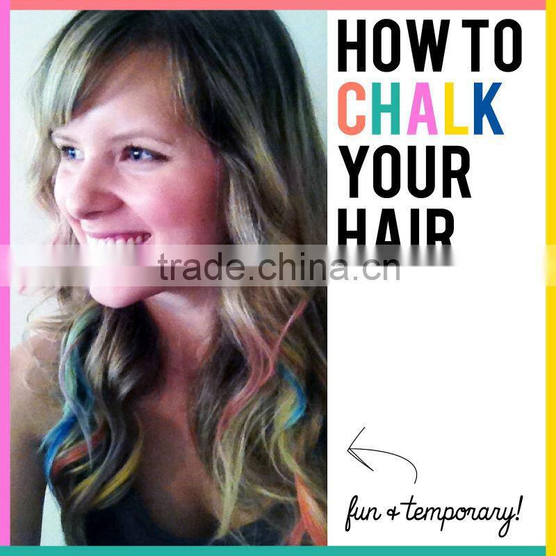 wholesale 2013 most populary colorful hair chalk made in china