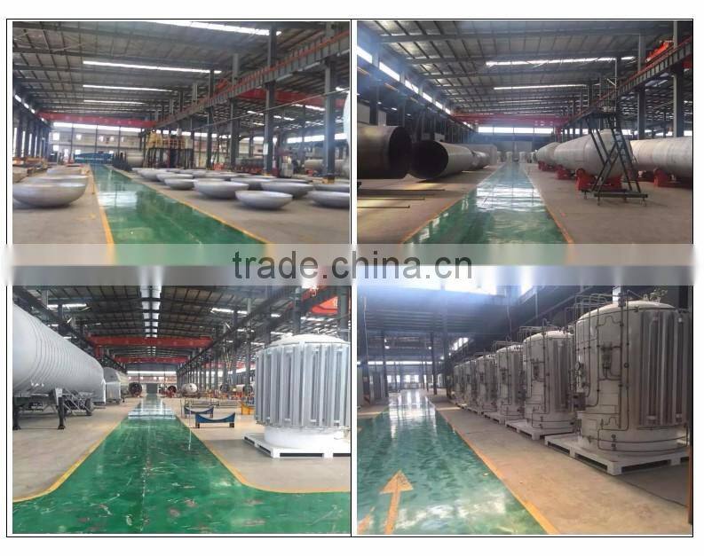 cylindrical Perlite insulation used for storage cryo tank