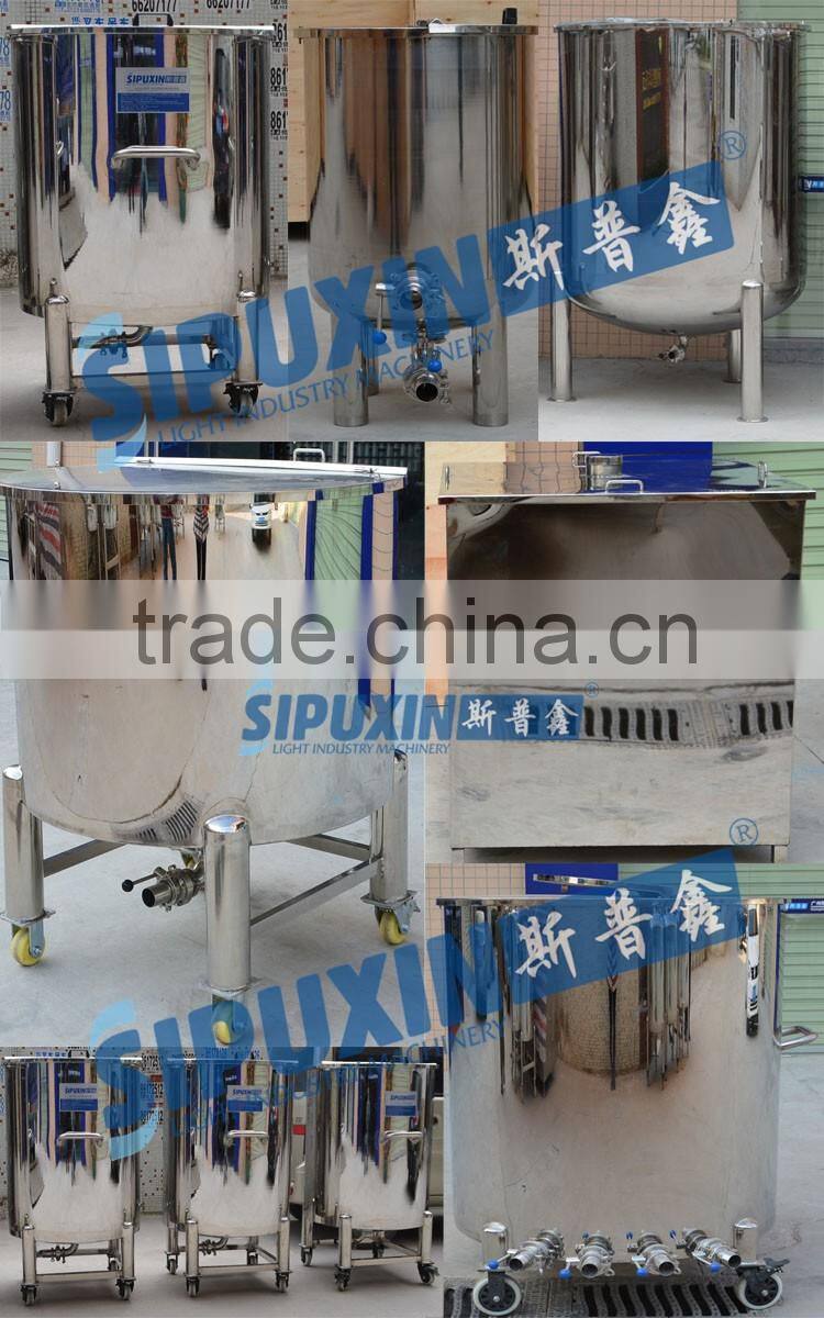 Sipuxin stainless steel storage tank water tanks