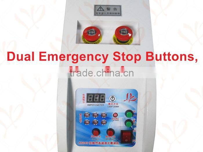 Hot sell Laser 6040 60W 6040M CO2 3D mini laser engraving machine cutting router