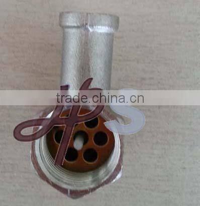 High temperature nickel plated water heater brass relief safety valves