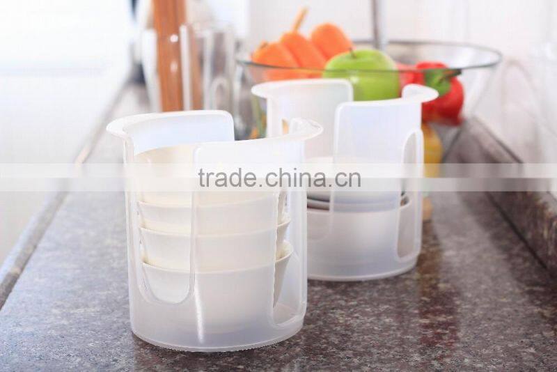 PP 16.8*13.8*15 Kitchen utensil plastic dish rack/unique dish rack/plastic storage rack