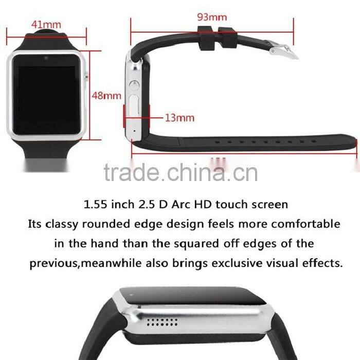 Multi-function Android Wear Smart Watch Phone GSM 2G