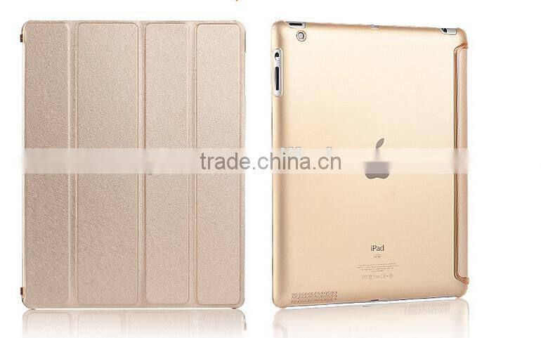 Cheap Price Pad Leather Case With Multi Angels View Tablet Case For iPad 2/3/4