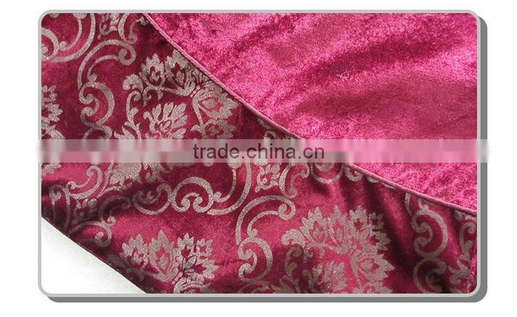 Best price knitting christmas star embroidered xmas tree skirt