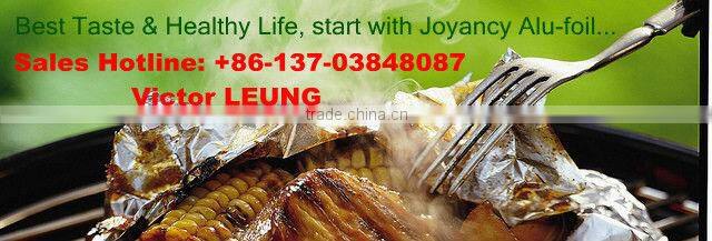 Food Grade aluminium foil jumbo roll with low price for sale