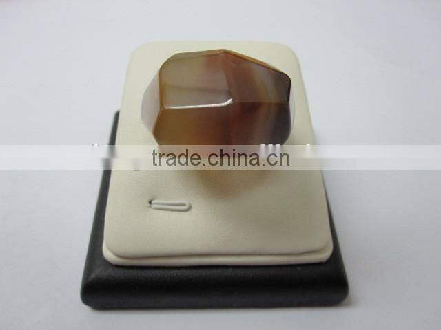 Mixed Different Fashion Style of Gemstones Rings Various Shape Gift Box