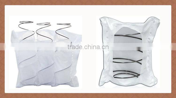 high quality home furniture commerce queen size euro top pocket spring mattress