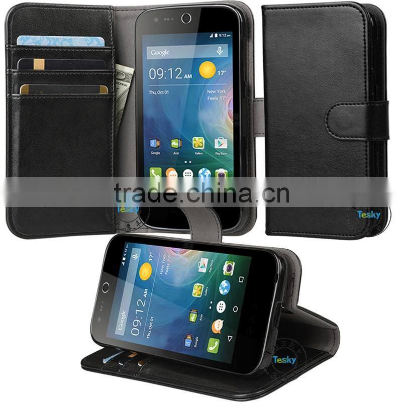 For acer z330 Leather Case with Stand Function,high class with cheap price