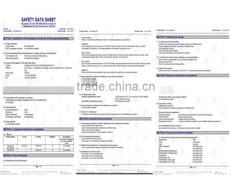 Heat Sensitive Feature heat transfer printing film
