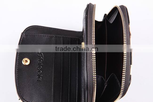 4530 Best selling womens wallets in 2016, Flower printing ladies purse wallet brand wallets