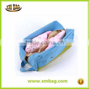 new design waterproof canvas shoe bag for wholesale