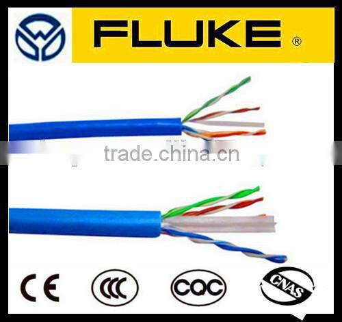 CAT6 UTP Network Cable with 23AWG Copper or CCA Conductor