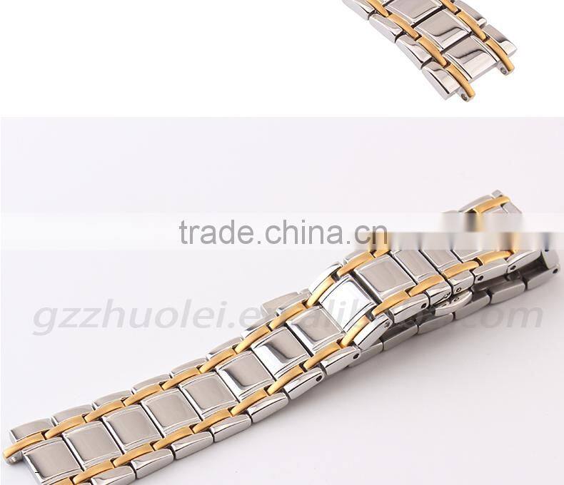 21*10mm Stainless steel bracelet wristbands waych band