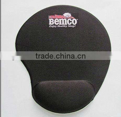 silicon gel mouse pad with wrist rest