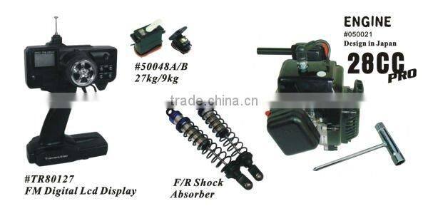 05500 Off Road 2.4G 1 5 gas rc truck