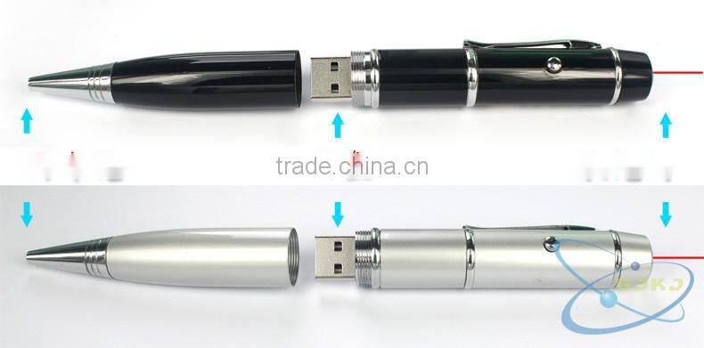 4GB USB pen drive , Laser pen with USB