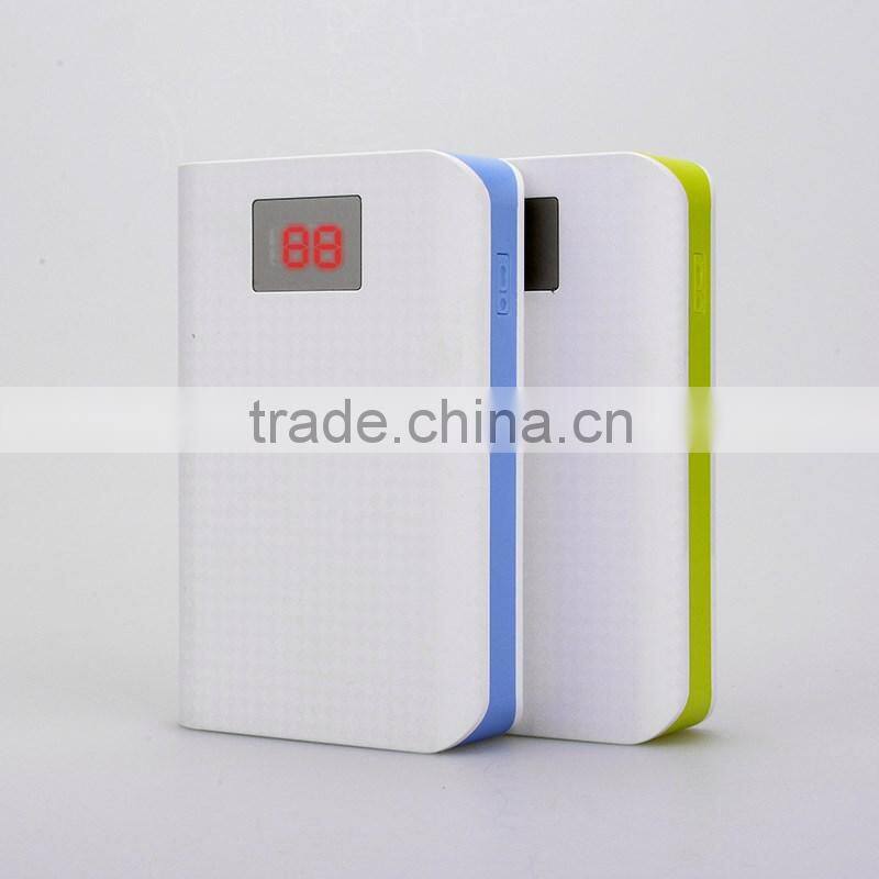 Multifuction 4400mah new arrival cheap power bank with LCD digital display