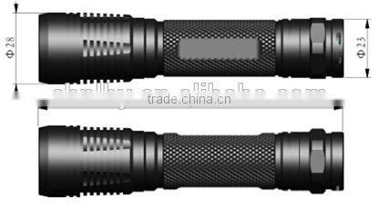Waterproof Zoomable LED Torch