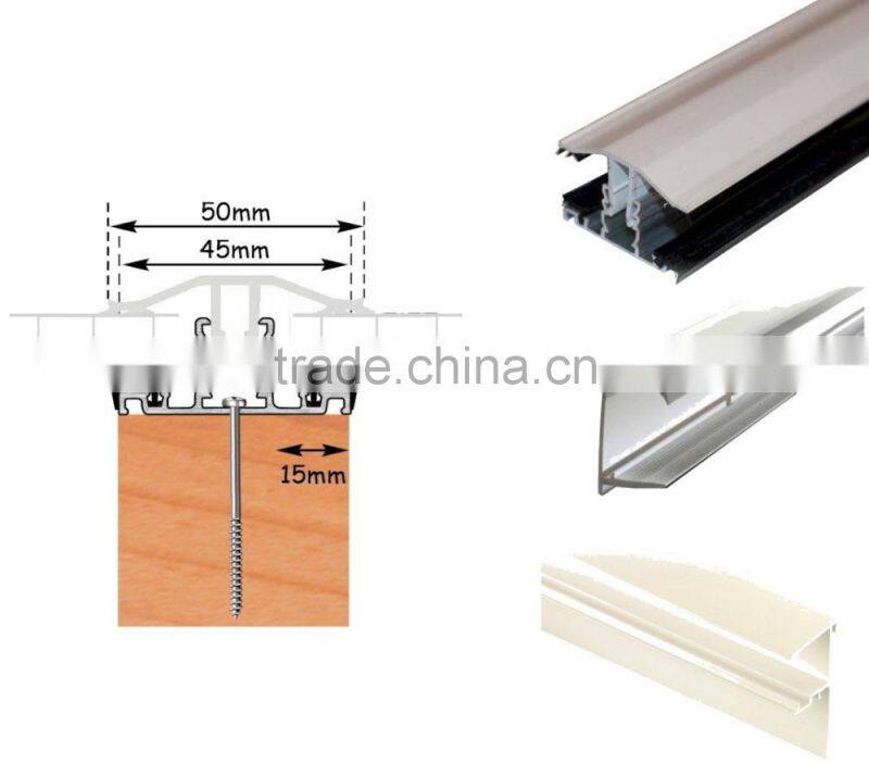 XINHAI china supplier raw material type pc u profile - ( accessories polycarbonate edges)