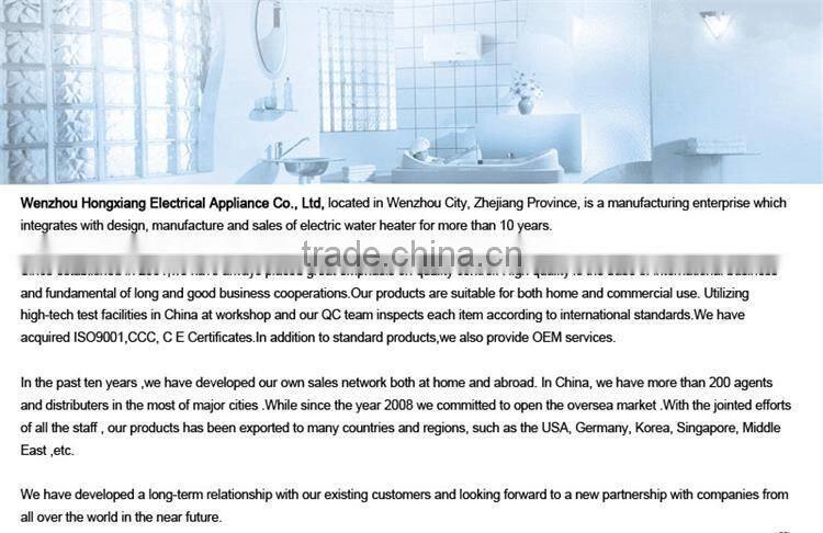 Water Heater Home Appliance High Quality Bathroom Electric Shower Water Heater CE ISO Certificate