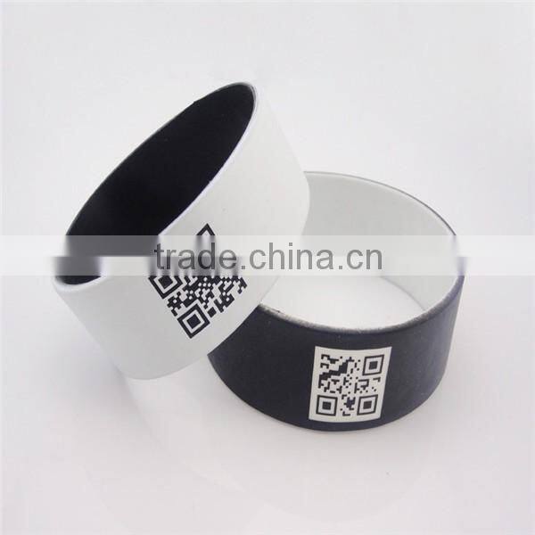 personal unique id bracelet custom silicone id bracelet engraved