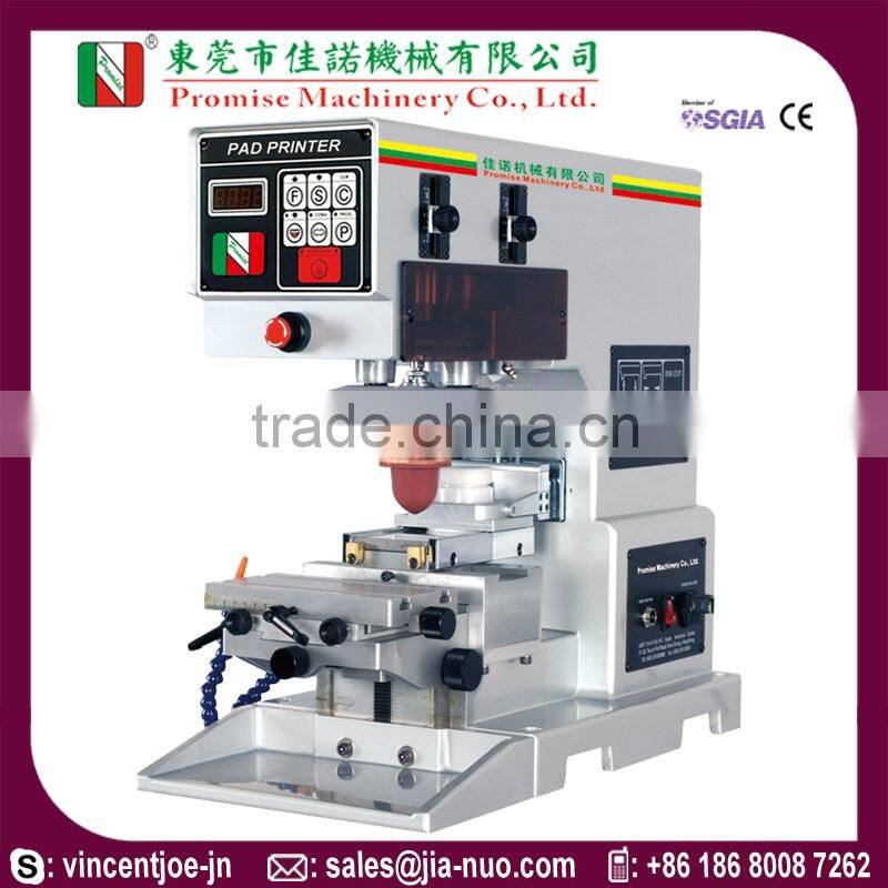 Model JN-CP1-125D Desktop One Color Closed Ink Cup Pad Printing Machine