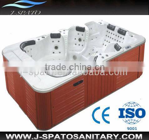 2013 new product made in china 3 person acrylic j-spato outdoor swim whirlpool spa