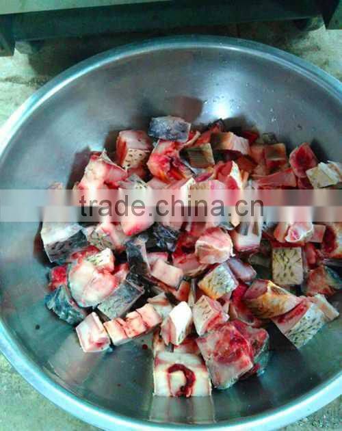 Commercial fish bone cut machine/ whole chicken cutter