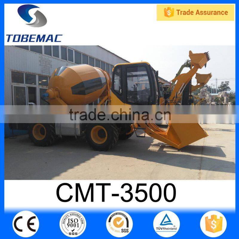 TOBEMAC 2016 Concrete mixer truck with loader