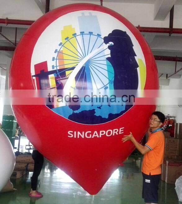 customized shape inflatable product , LOGO printing PVC balloon, high quality product