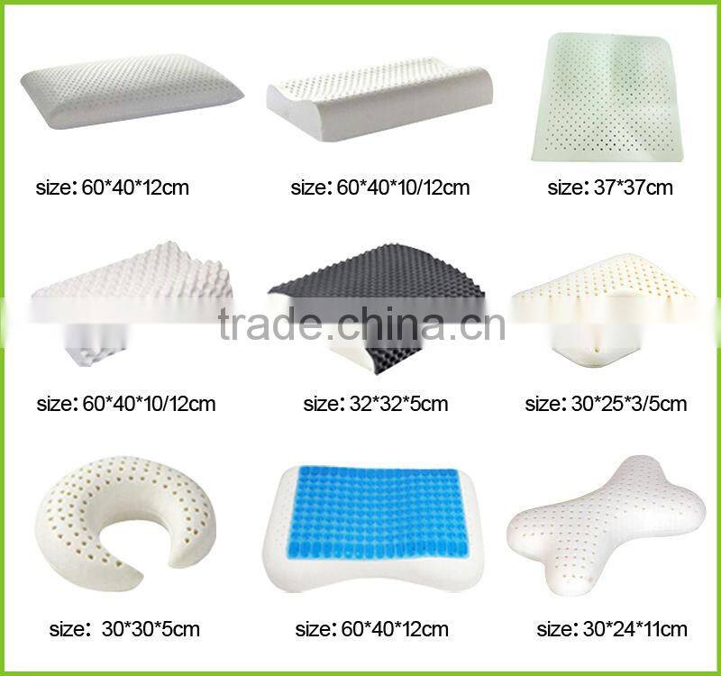Hot Sale Custom Eco-friendly Memory Foam Latex Neck Pillow for Travel