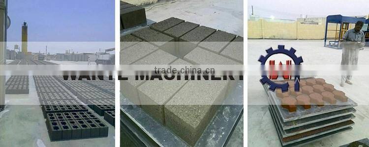 WANTE BRAND QT8-15 Fully auto block making machine line in Oman market