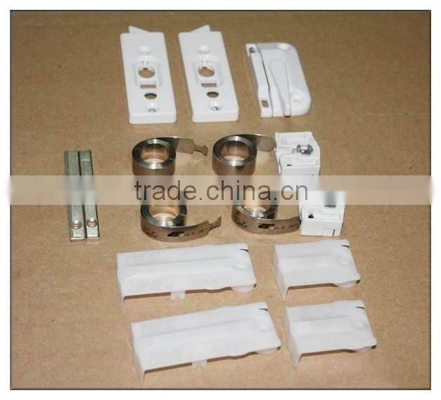 Plastic American lifting window material and Horizontal opening pattern pvc double window