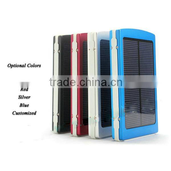 2015 Factory Price High Quality New Solar Power Bank Charger Products Distributor Slim Solar Power Bank 10000mah