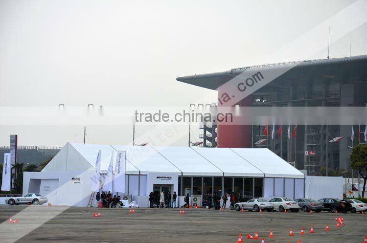 outdoor arch 25m x 60m marquee event hard ABS solid wall tent with glass door