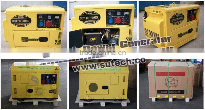 6kw Open Type 10hp Diesel Generator set with CE standard for sale