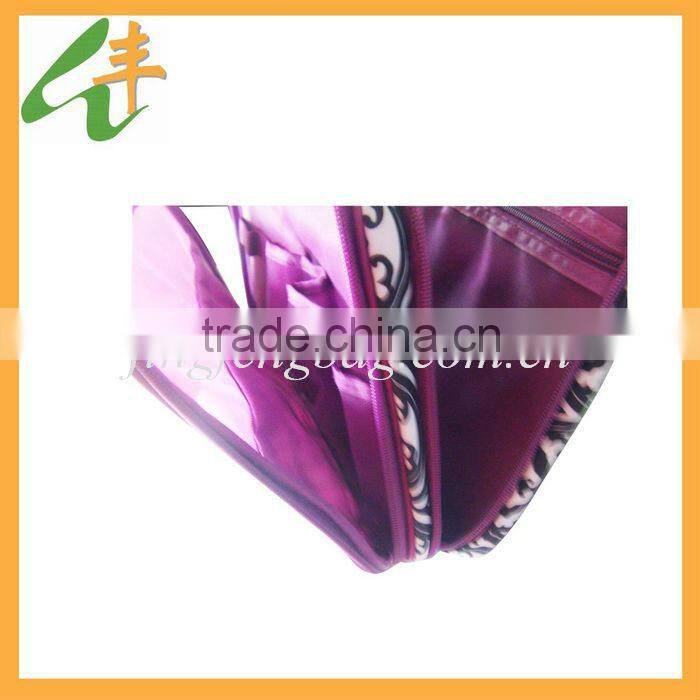 two compartment women toiletry bag