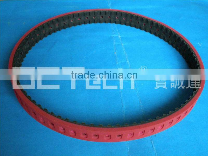 Special timing belt for packing machine