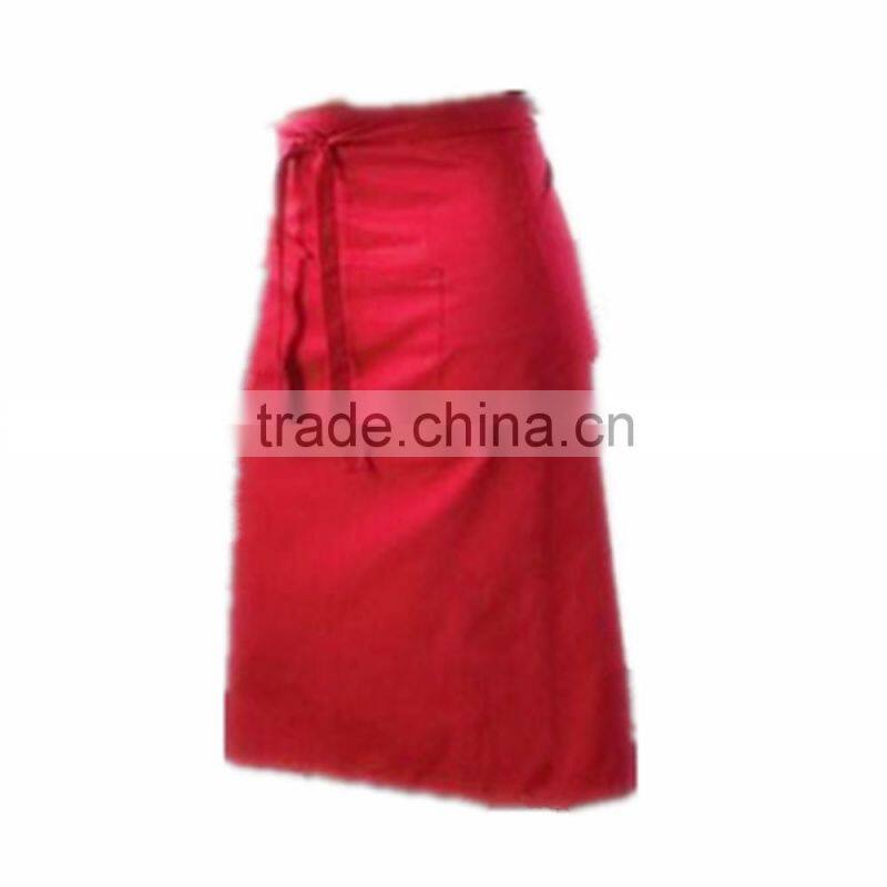 Hot Sale Customized Restaurant Waist Aprons for Women