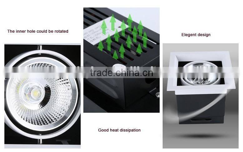 Triple Head 3*12W LED COB Rectangle Grill Light